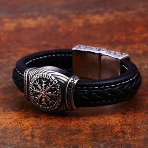 Armband – Nordisk mytologi – Skräckhjälmen med Valknut