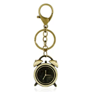 Vacker nyckelring i Steampunk-stil –  klocka