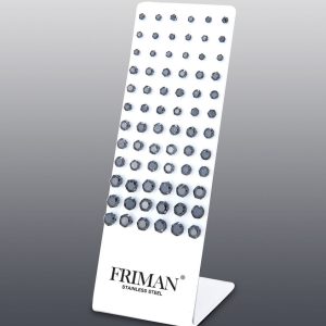 36-par Örhängen i stål (Cubic Zirkonia Stenar, Black)