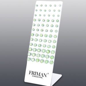 36-par Örhängen i stål (Cubic Zirkonia Stenar, Crysolite Opal)