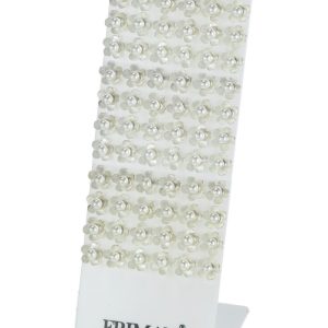 36-Par Örhängen i 925 Sterling Silver (Pärlörhängen Blomma)