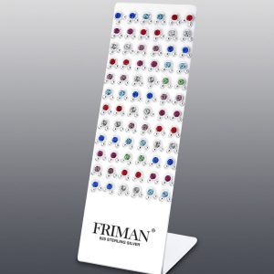 36-Par Örhängen i Silver (Olika Färger)