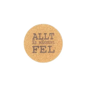 Glasunderlägg – Männens fel