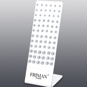 36-Par Hudvänliga Örhängen i 100% Titan (Titankulor)