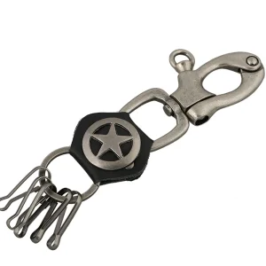 Vacker nyckelring i Steampunk-stil –  Sheriff