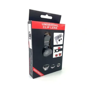 Universal clip lens 3 in 1