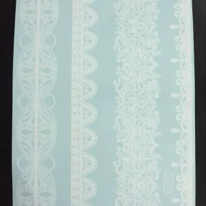 Tillfällig Tatuering 21 x 15cm – vita tatueringar armband
