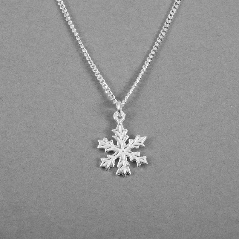Snöstjärna – Silverhalsband