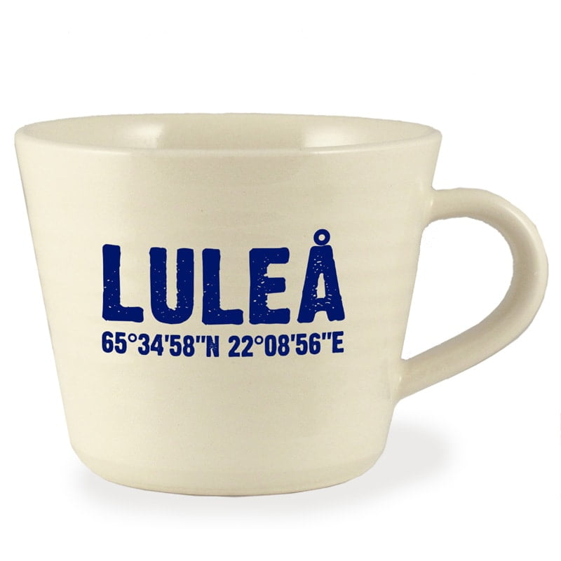 Luleå – mugg i keramik
