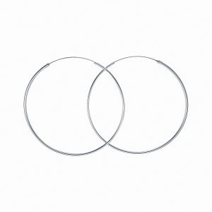 3-Par Creolörhängen i Silver (2 x 90 mm)