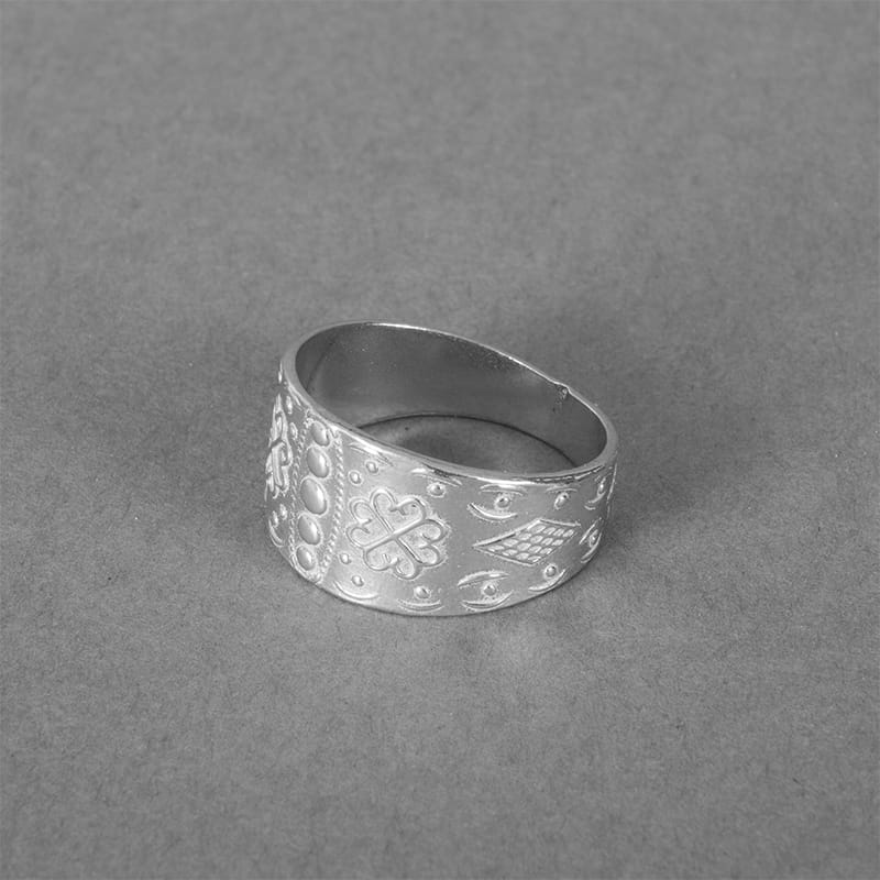 Norrbottensringen bred – Silverring