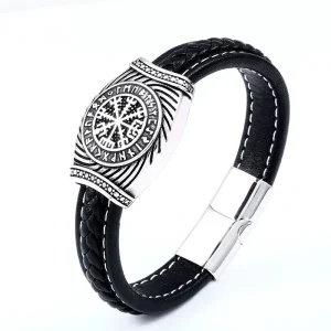 Armband – Nordisk mytologi – Vegvisir med runor
