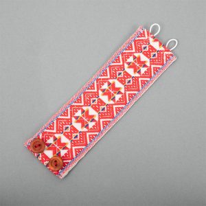 Vävt armband – Porjus