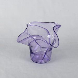 Tulpanvas i glas – Lila